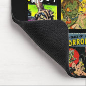 マウスパッドヴィンテージ漫画ブックのコラージュ マウスパッド (コーナー)