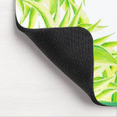 マウスパッド上のゼブラアイリス マウスパッド (コーナー)