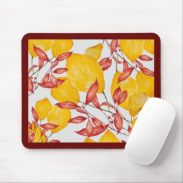 マウスパッド上のチリとターメリック マウスパッド