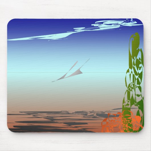 マウスパッド上のデスヴァレーのはえ マウスパッド (正面)