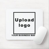 マウスパッド上のビジネス名とロゴ マウスパッド (マウス)