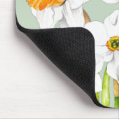 マウスパッド上の水仙 マウスパッド (コーナー)