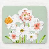 マウスパッド上の水仙 マウスパッド (正面)