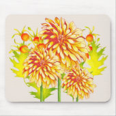 マウスパッド上の秋の到来 マウスパッド (正面)