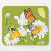 マウスパッド上の蝶(A) マウスパッド (正面)