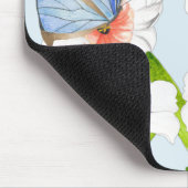 マウスパッド上の蝶(B) マウスパッド (コーナー)