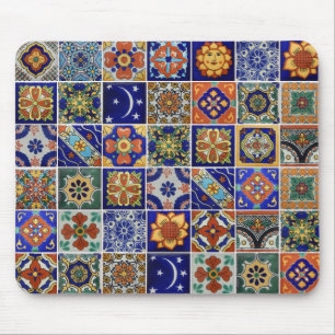 マウスパッド上のTalaveraタイルイメージ マウスパッド