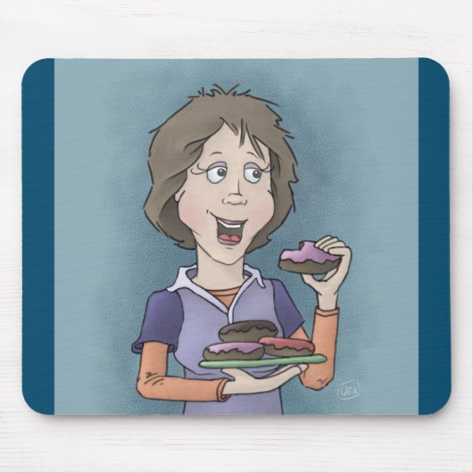 マウスパッド付きドーナツ マウスパッド (正面)