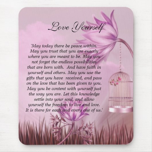 マウスパッド愛 マウスパッド (正面)