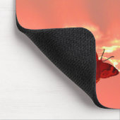 マウスパッド日没と蝶 マウスパッド (コーナー)