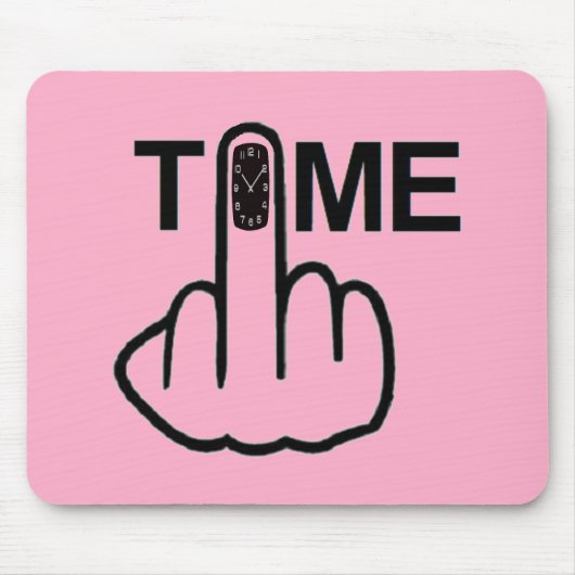 マウスパッド時間の反転 マウスパッド (正面)