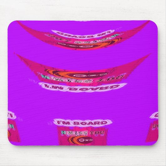 マウスパッド水平テンプレート マウスパッド (正面)