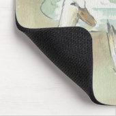 マウスパッド水彩画「ダックス/パリ」 マウスパッド (コーナー)