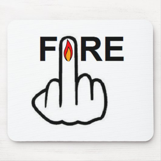 マウスパッド火災フリップ マウスパッド (正面)