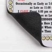 マウスパッド白の営業時間 マウスパッド (コーナー)