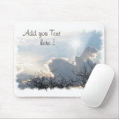 マウスパッド神に栄光を渡す十字架を空に マウスパッド (マウス)