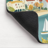 マウスパッド秋の村 マウスパッド (コーナー)