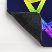 マウスパッド虹のダビデの星 マウスパッド (コーナー)