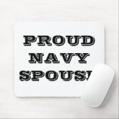マウスパッド誇りを持った海軍配偶者 マウスパッド (マウス)