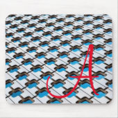 マウスパッド青灰色 マウスパッド (正面)