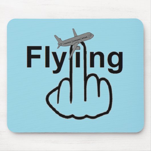 マウスパッド飛んでいる反転 マウスパッド (正面)