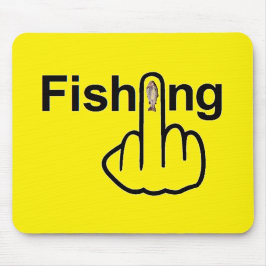 マウスパッド魚釣り反転 マウスパッド (正面)