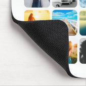 マウスパッド20フォトグリッドテンプレートコラージュ丸め マウスパッド (コーナー)