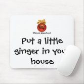 マウスパッド-あなたの家に小さいショウガを置いて下さい マウスパッド (マウス)
