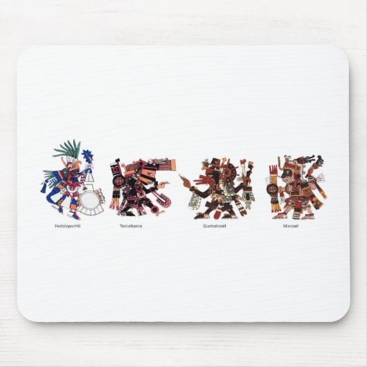 マウスパッド: アステカなパンテオン マウスパッド (正面)