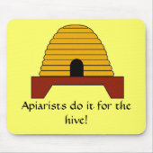 マウスパッド – アピアリストがハイブのためにそれを行う (正面)