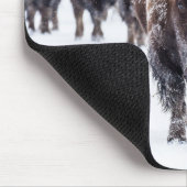 マウスパッド – イエローストーンバッファロー (コーナー)