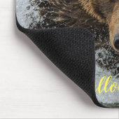 マウスパッド – イエローストーンベア (コーナー)