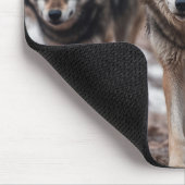 マウスパッド – イエローストーン狼 (コーナー)