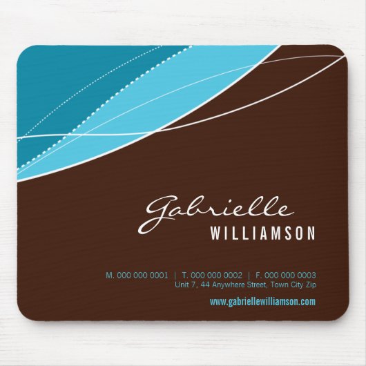 マウスパッド：：エレガンスモダン9 マウスパッド (正面)