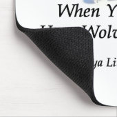 マウスパッド-オオカミのMtnの聖域のダイヤモンドのコレクション マウスパッド (コーナー)