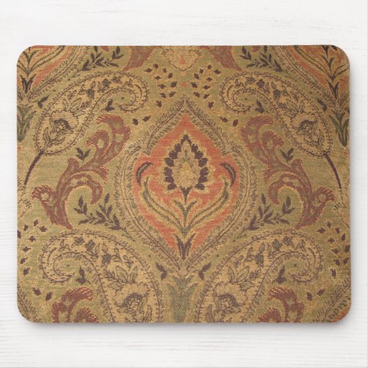 マウスパッド--オレンジ生地 マウスパッド (正面)