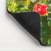 マウスパッド – オレンジ色バラ (コーナー)