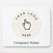 マウスパッド-カスタム文字/ロゴの追加 マウスパッド (正面)