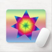 マウスパッド – カラフル星 (マウス)