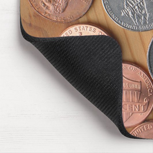 マウスパッド – コイン (コーナー)