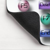 マウスパッド – コンピュータボタン (コーナー)