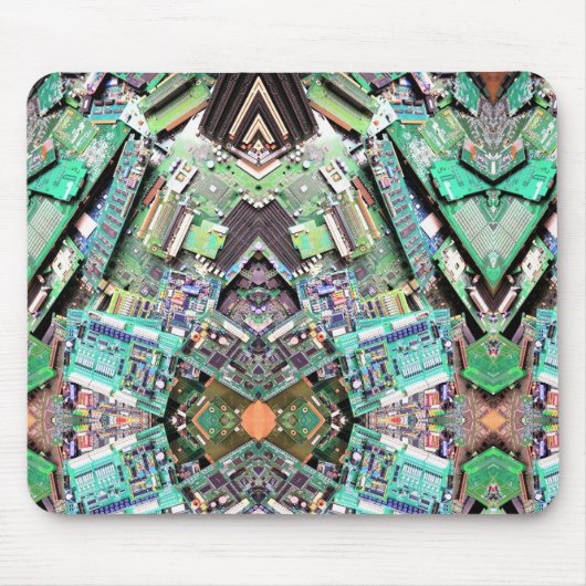 マウスパッド – コンピュータ内部 (正面)