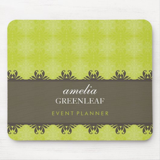 マウスパッド： スタイリッシュ 7パターン（の模様が）ある マウスパッド (正面)