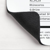 マウスパッド – デザイン2 (コーナー)