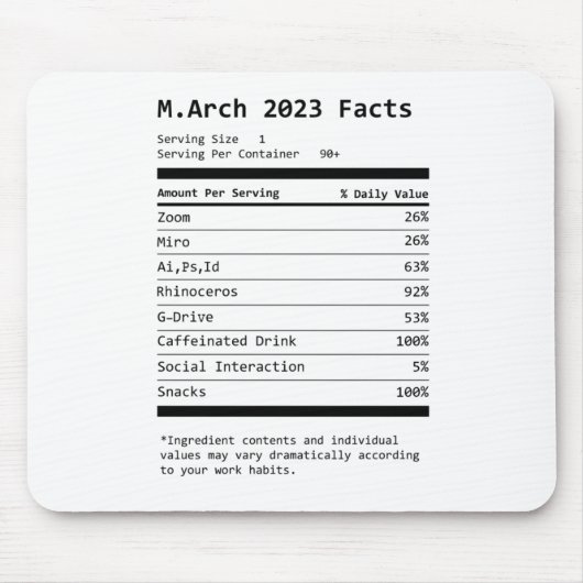 マウスパッド – デザイン2 (正面)