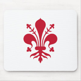 マウスパッド(トスカーナ州フィレンツェ国旗) マウスパッド