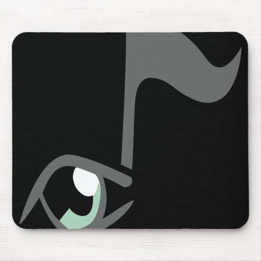 マウスパッド-ノートを見て下さい マウスパッド (正面)