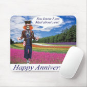 マウスパッド.ハッピーアニバーサリーpanda/madhatter マウスパッド (マウス)