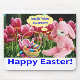 マウスパッド.ハッピーイースターアルパカ マウスパッド
