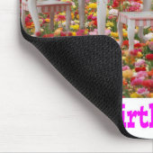 マウスパッド.ハッピーバースデープリンセス赤いパンダ/lit マウスパッド (コーナー)